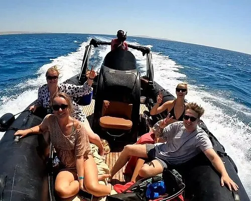 Private Speed Boat Thrilling Adventure Trip Hurghada